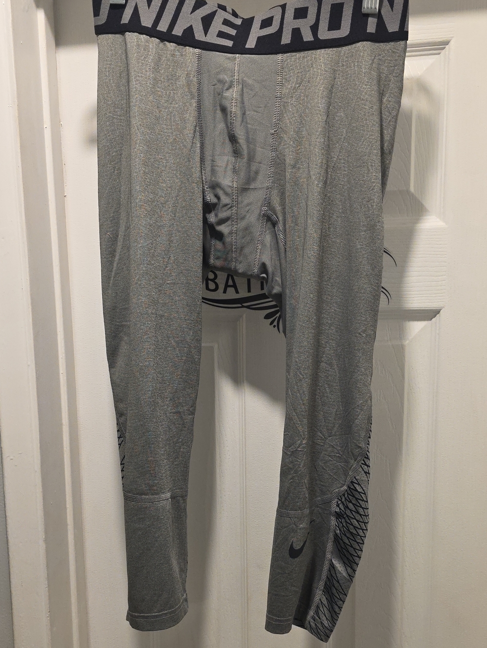 Nike Pro Gray Compression Tights
